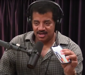 Neil deGrasse Tyson Doesn't Use a Phone Case