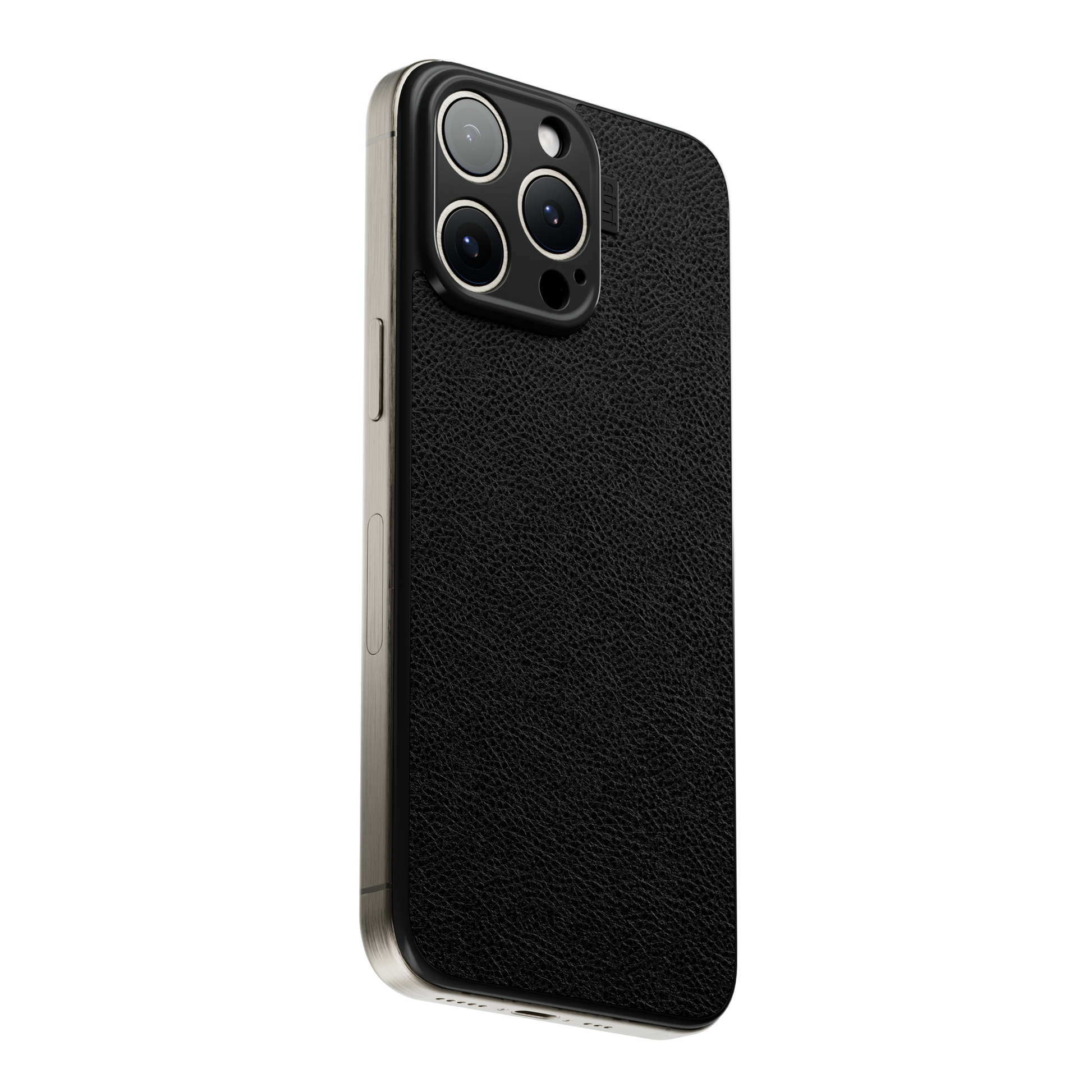 iPhoneアクセサリー SUTI iPhone 15Pro Nano Leather BLACK iPhoneアクセサリー SUTI iPhone 15Pro Nano Leather BLACK
