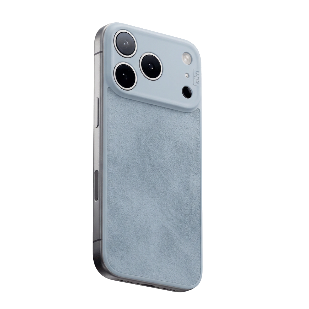 PhoneBack Blue Aura NanoSuede