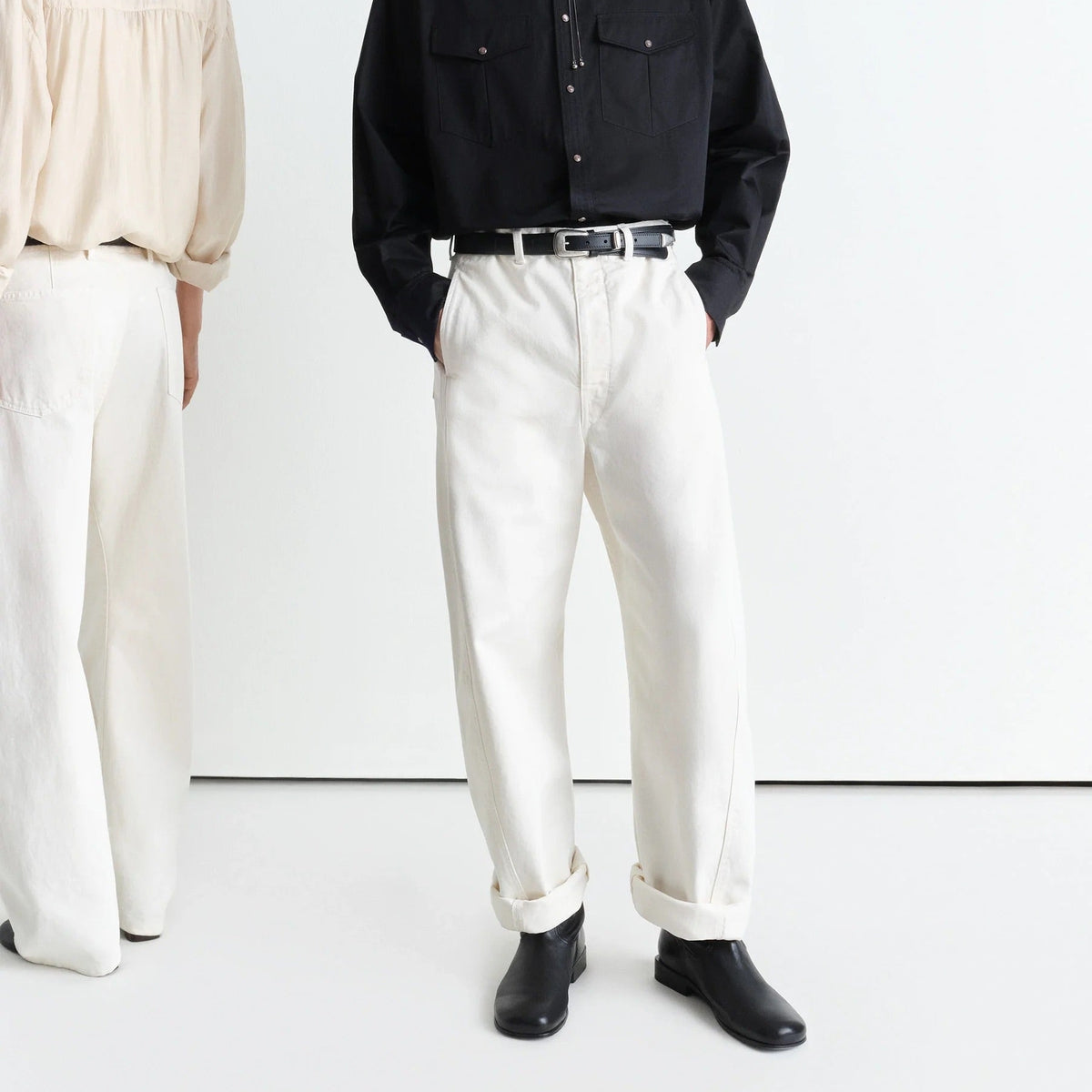 Twisted Belted Pants