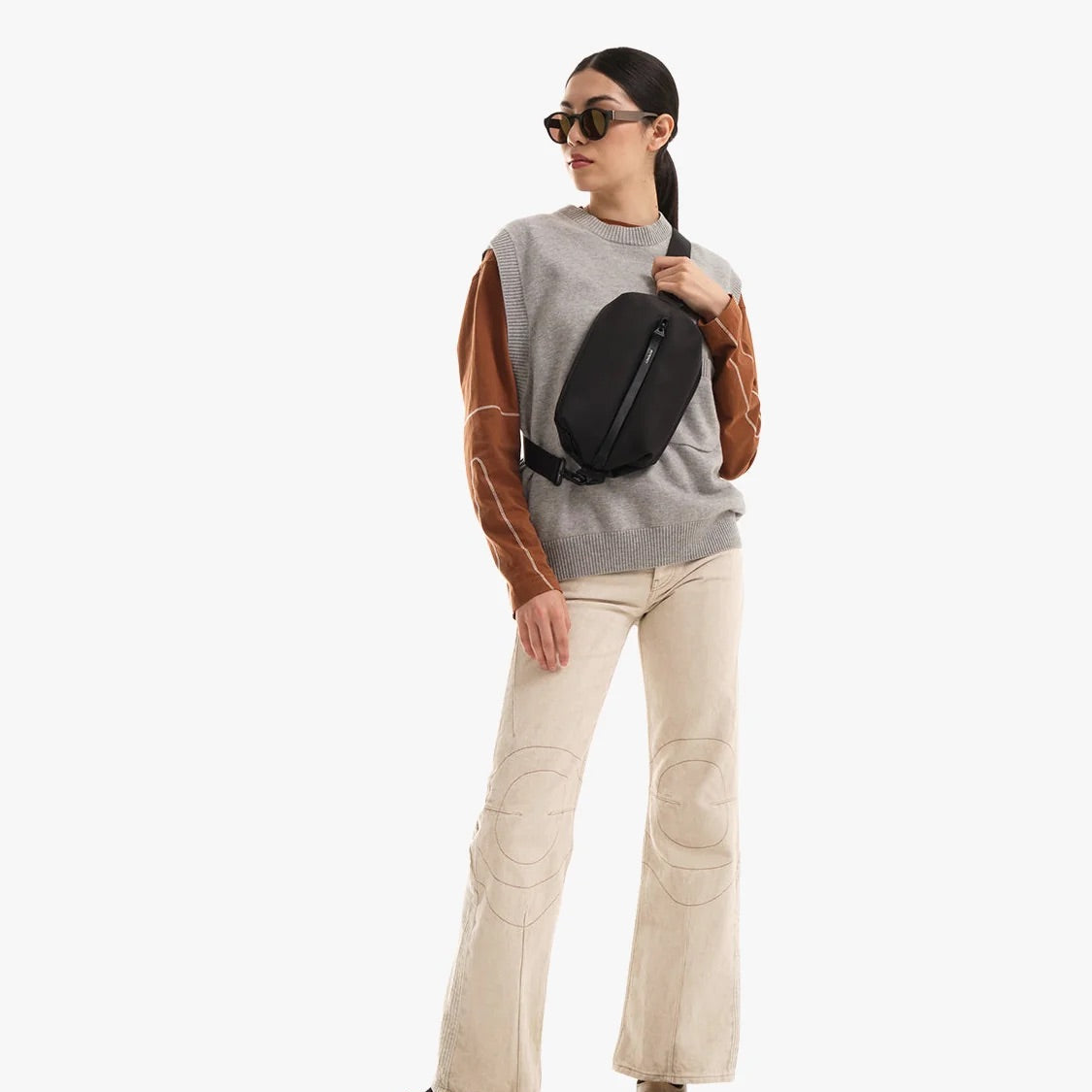 Ens Sleek Black Bag