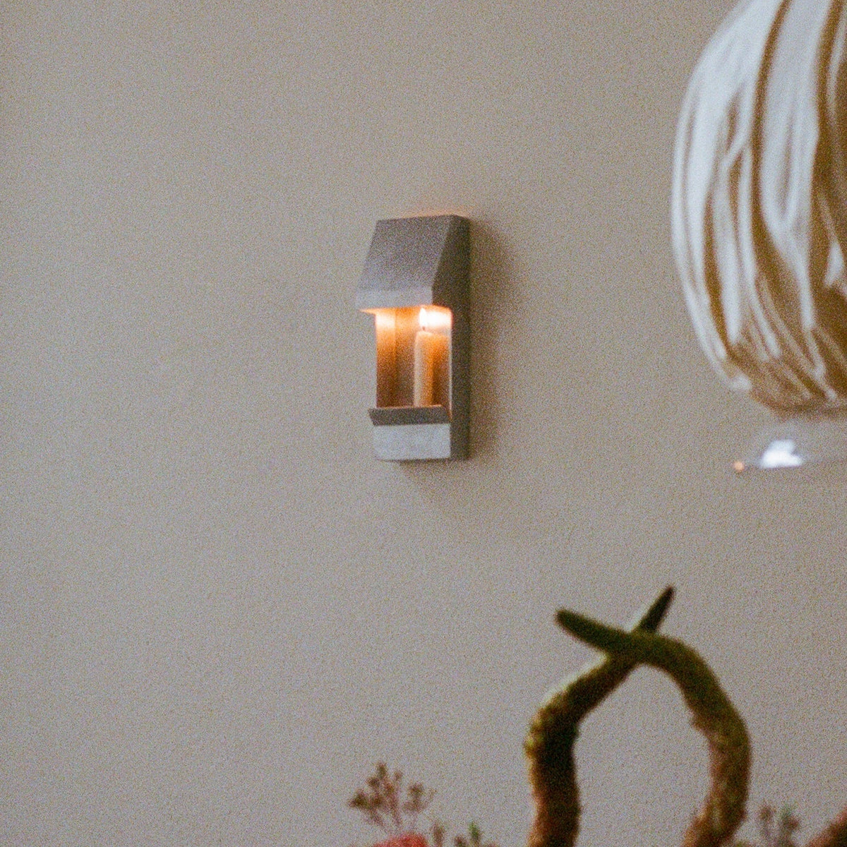 Egress Candle Sconce